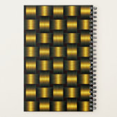 Schwarz- und Goldplaner Planer (Rückseite)