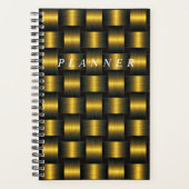 Schwarz- und Goldplaner Planer (Vorderseite)