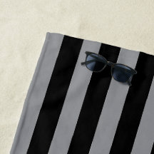 Schwarz und Grau gestreift