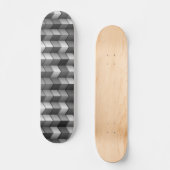 Schwarz und Grau Skateboard (Vorderseite)