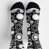 Schwarz und Grau Socken (Oben)