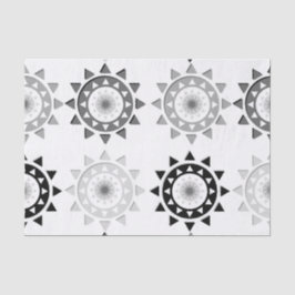 Schwarz und Grau sonnt Seidenpapier