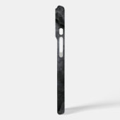 Schwarz- und Graustein Case-Mate iPhone Hülle (Rückseite / Links)