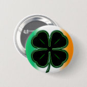 Schwarz und grün auf Farbknopf Button (Vorne & Hinten)