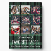 Schwarz und Grün Buffalo Kariert Personalisiert 9 