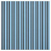 Schwarz und helles Himmelblau Farbmuster Stoff (Muster)