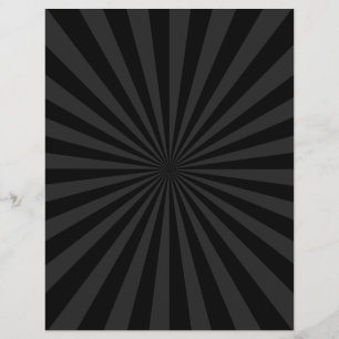 Schwarz und Holzkohle Burst Dekor Zum Anpassen Flyer