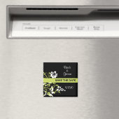 Schwarz und Kalkgrün speichern Datumsmagnete Magnet (In Situ (Geschirrspüler))