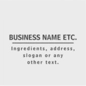 Schwarz und klar, vielseitig transparent aufkleber (Vorderseite)