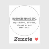 Schwarz und klar, vielseitig transparent aufkleber (Blatt)