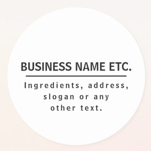 Schwarz und klar, vielseitig transparent aufkleber