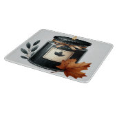 SCHWARZ- UND KREAFALL-KANDLE SCHNEIDEBRETT (Ecke)