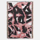 Schwarz- und Lachsschrott, vernichtete Bänder auf  Decke (Vorderseite Vertikal)