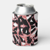 Schwarz- und Lachsschrott, vernichtete Bänder auf Dosenkühler (Kanne Vorderseite)