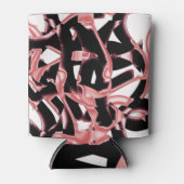 Schwarz- und Lachsschrott, vernichtete Bänder auf Dosenkühler (Vorderseite)