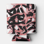 Schwarz- und Lachsschrott, vernichtete Bänder auf Dosenkühler (Rückseite)