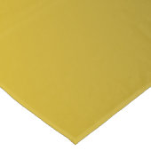 Schwarz und lebendiges Gold Tischdecke (Schrägansicht)