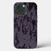 Schwarz und Lila Case-Mate iPhone Hülle (Rückseite)