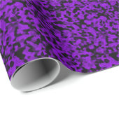 Schwarz und Lila Geschenkpapier (Rolleneckpunkt)
