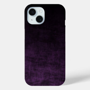 Schwarz und Lila Grunge Ombre Textur Case-Mate iPhone Hülle