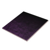 Schwarz und Lila Grunge Ombre Textur Fliese (Seite)