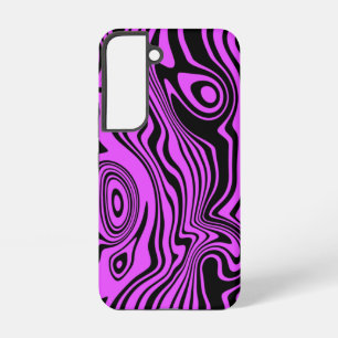 Schwarz und Lila Samsung Galaxy Case Your Colors Hülle