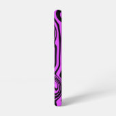 Schwarz und Lila Samsung Galaxy Case Your Colors Hülle (Linke Seite)