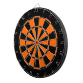 schwarz und orange dartscheibe (Vorderseite rechts)