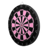 schwarz und rosa dartscheibe (Vorderseite rechts)