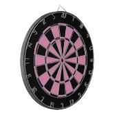 schwarz und rosa dartscheibe (Vorderseite Links)