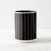 schwarz und rosa gestreift tasse (Zentrum)