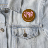 Schwarz und Rosa Schwarze Müttergesundheitswoche-T Button (Beispiel)