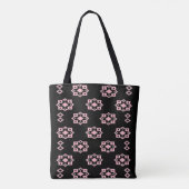Schwarz und Rosa Tasche (Rückseite)