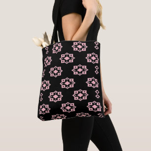 Schwarz und Rosa Tasche
