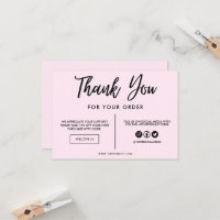 Schwarz und Rosa Vielen Dank, Media Insert