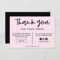 Schwarz und Rosa Vielen Dank, Media Insert