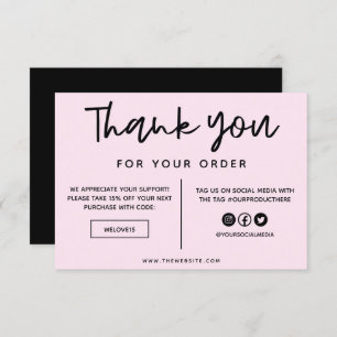 Schwarz und Rosa Vielen Dank, Media Insert