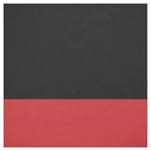 Schwarz und Rot breite Streifen große Größe Stoff (Muster)