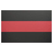 Schwarz und Rot breite Streifen große Größe Stoff (Fat Quarter (45,7 x 55,9 cm))