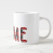 Schwarz und Rot Buffalo Kariert | Lumberjack Michi Jumbo-Tasse (Rechts)