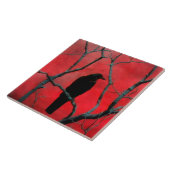 Schwarz und Rot Fliese (Seite)