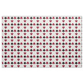Schwarz und Rot, Modemuster, Jugend, modern Stoff (Fat Quarter (45,7 x 55,9 cm))