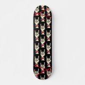 Schwarz und Rot Skateboard (Vorne)