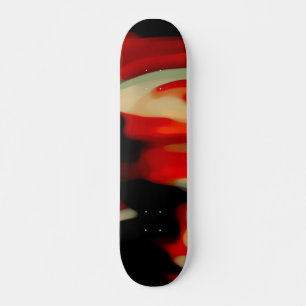 Schwarz und Rot Skateboard