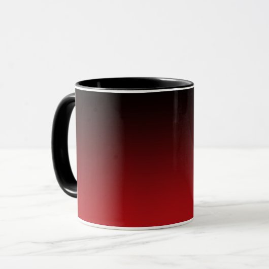 Schwarz und Rot. Tasse (Vorderseite Links)