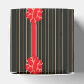 Schwarz und Roter Bogen Geschenkschachtel (Oben)