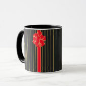 Schwarz und Roter Bogen Tasse (Vorderseite Links)