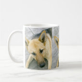Schwarz und Sahne Kaffeetasse (Links)