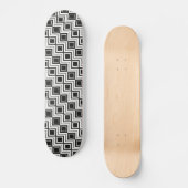 Schwarz und Schwarz Skateboard (Vorderseite)