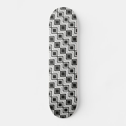 Schwarz und Schwarz Skateboard (Vorderseite)